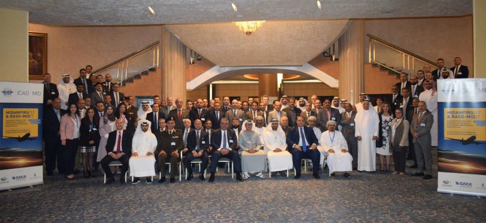 المنظمة العربية للطيران المدني تشارك في الاجتماع 17 للمجموعة الإقليمية لتخطيط وتنفيذ الملاحة الجوية والاجتماع 7 للمجموعة الإقليمية للسلامة بمنطقة الشرق الأوسط لمنظمة الطيران المدني الدولي-مكتب القاهرة