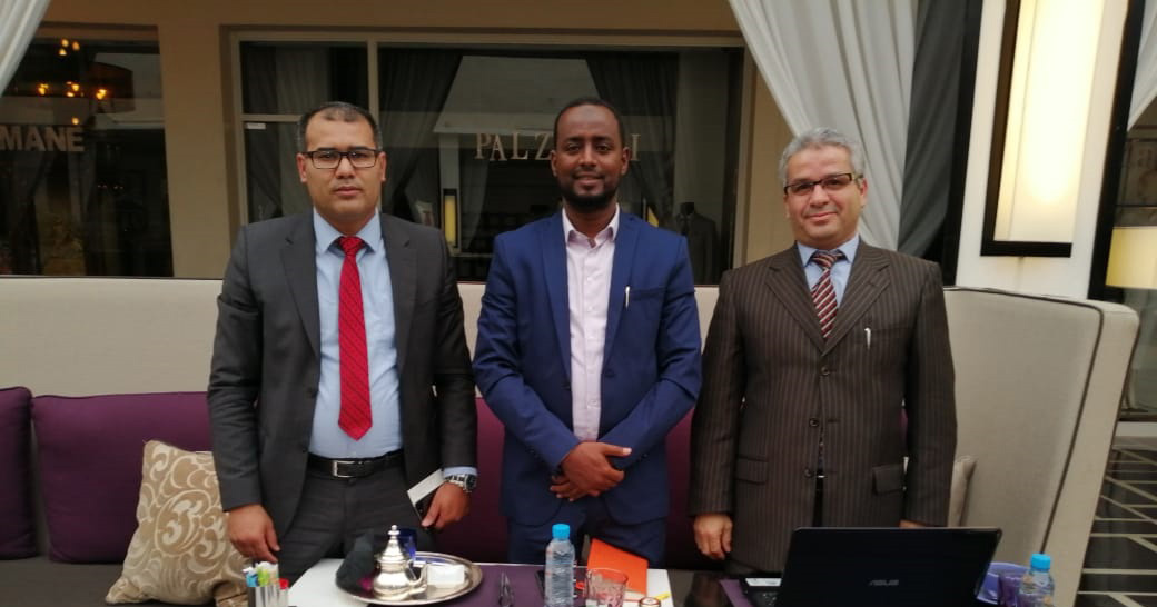 خبراء المنظمة يعقدون اجتماعا تنسيقيا مع وفد جمهورية جيبوتي المشارك في الجمعية العامة الاستثنائية