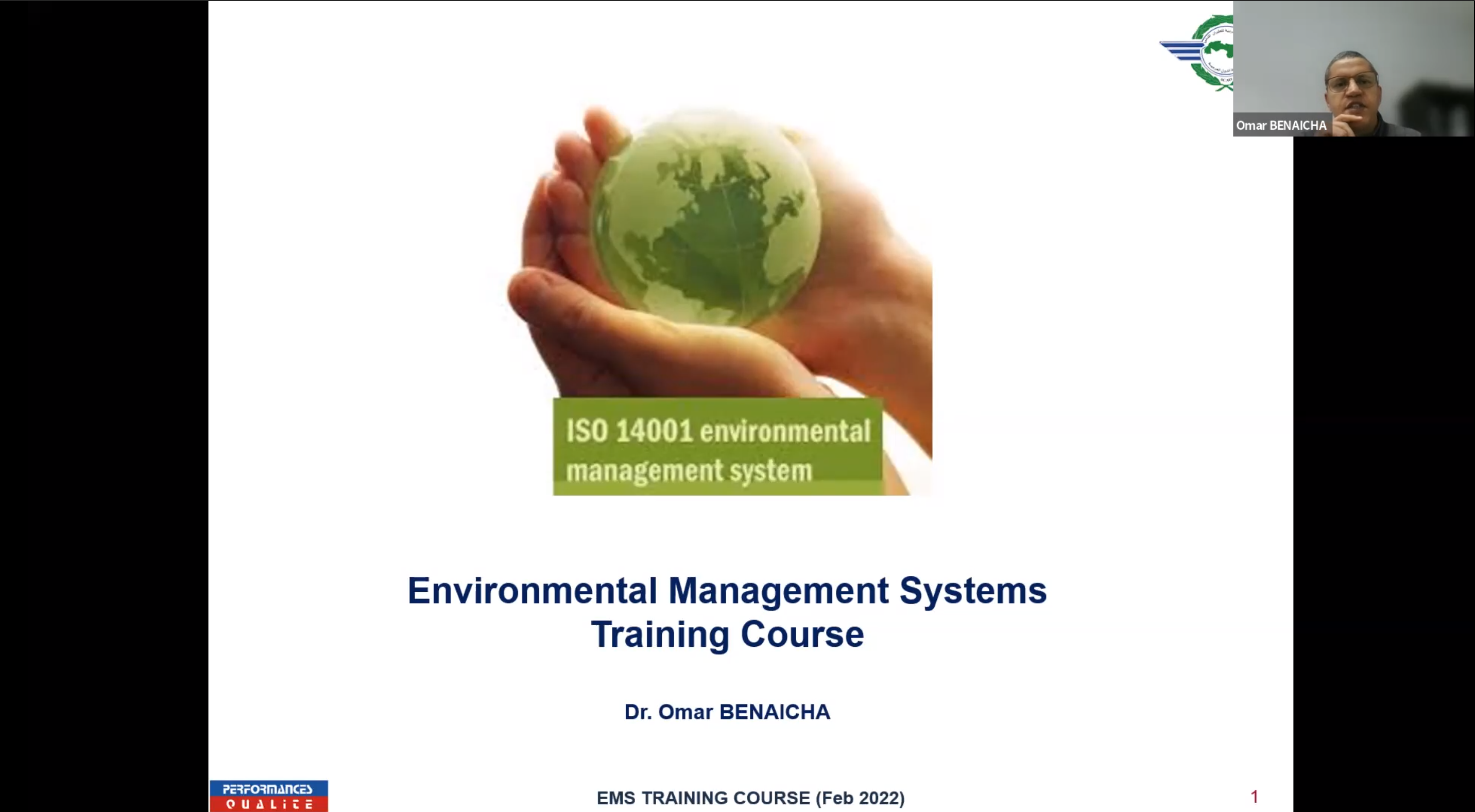تنظيم دورة تدريبية حول معايير الجودة المتعلقة بالبيئة وانبعاثات الغازات (ISO 14064,14069,14001)