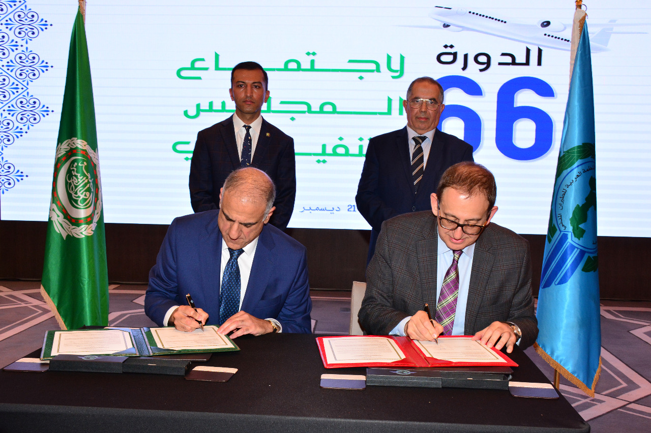 توقيع مذكرة تفاهم بين المنظمة العربية للطيران المدني ACAO وإدارة الطيران الفيدرالية FAA التعاون في مجال الطيران المدني