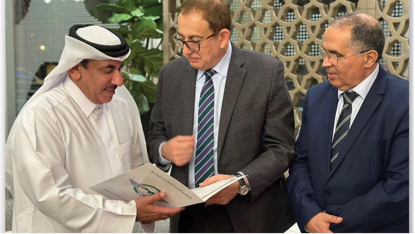 وزارة المواصلات القطرية تقيم حفل استقبال لوفود الدول الأعضاء في المنظمة العربية للطيران المدني